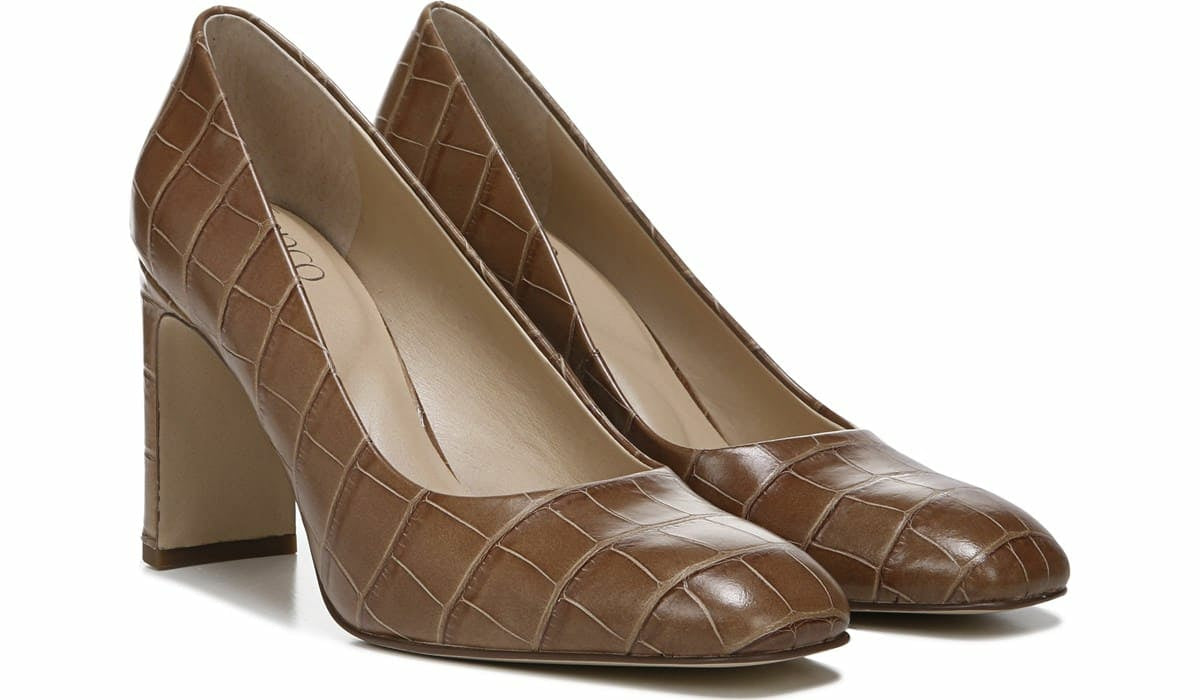 Franco Gianna Pump - Camel Leather
