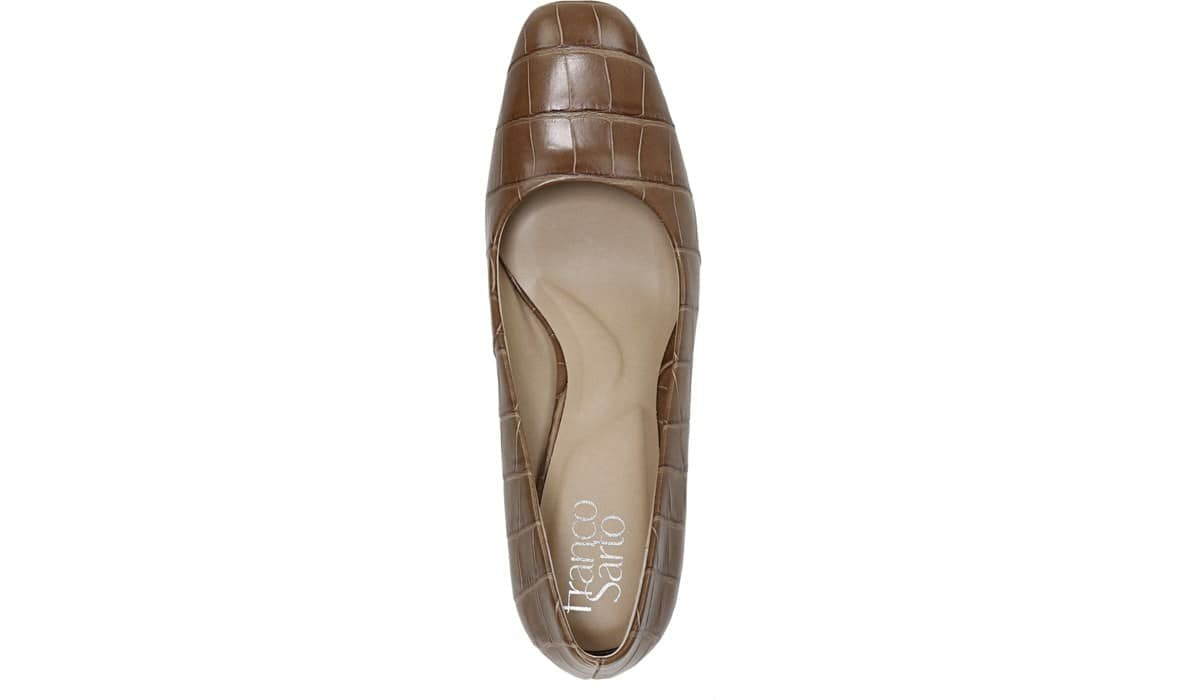 Franco Gianna Pump - Camel Leather