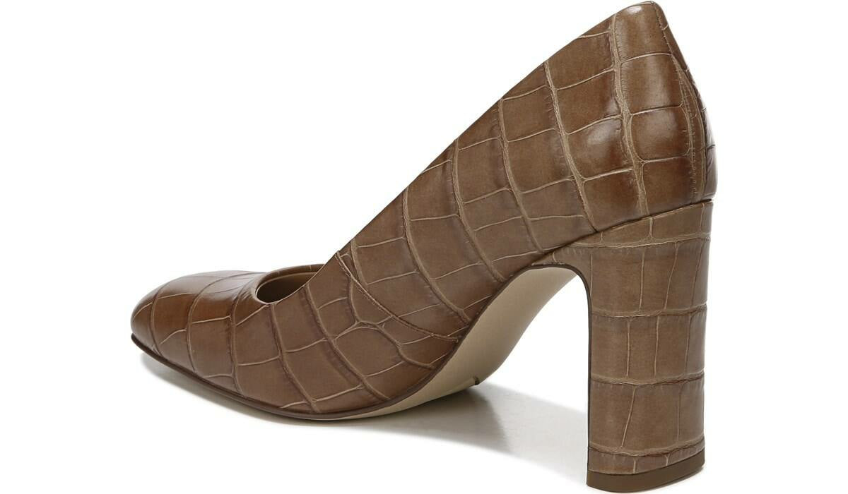 Franco Gianna Pump - Camel Leather