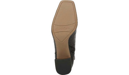 Franco Marquee Bootie - Black Snake Print Leather