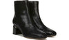 Black Snake Print Leather