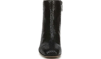 Franco Marquee Bootie - Black Snake Print Leather