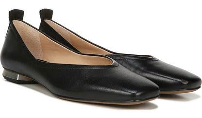 Franco Ailee Flat - Black Leather