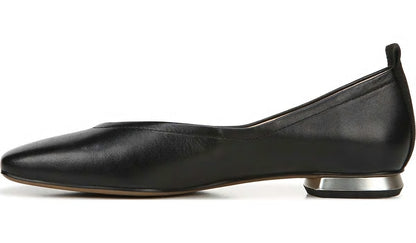 Franco Ailee Flat - Black Leather