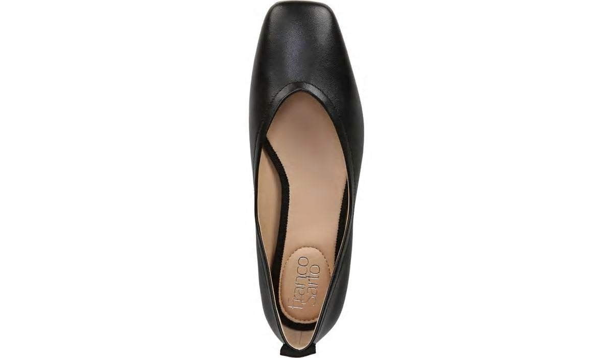 Franco Ailee Flat - Black Leather