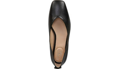Franco Ailee Flat - Black Leather