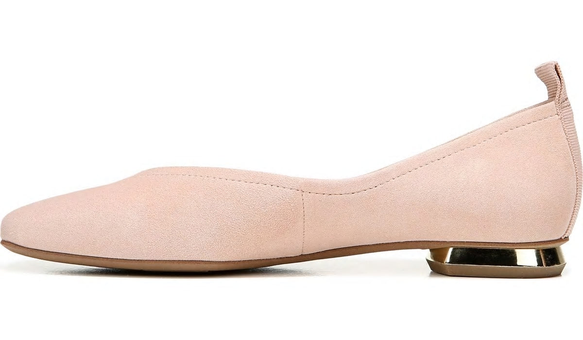 Franco Ailee Flat - Blush Suede