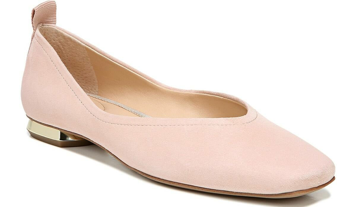 Franco Ailee Flat - Blush Suede
