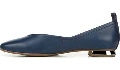 Franco Ailee Flat - Lapis Blue Leather