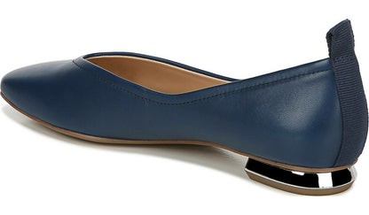 Franco Ailee Flat - Lapis Blue Leather