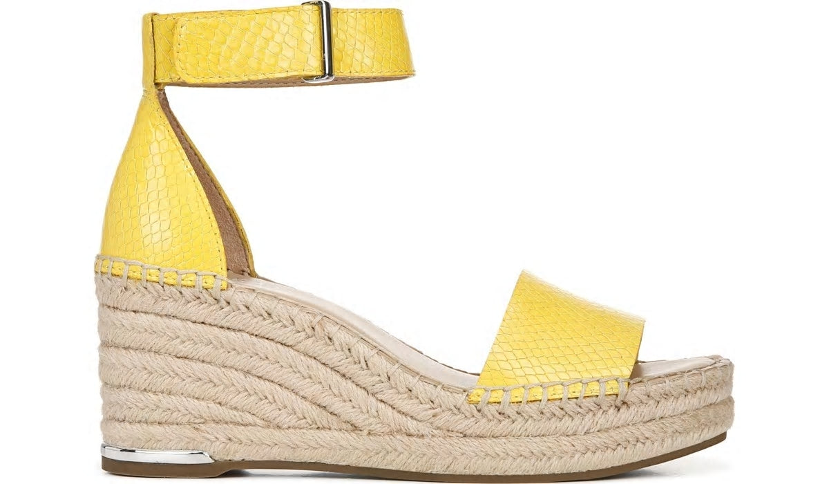 Franco Clemens 4 Espadrille Wedge Sandal - Yellow