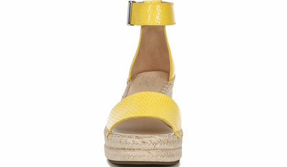 Franco Clemens 4 Espadrille Wedge Sandal - Yellow