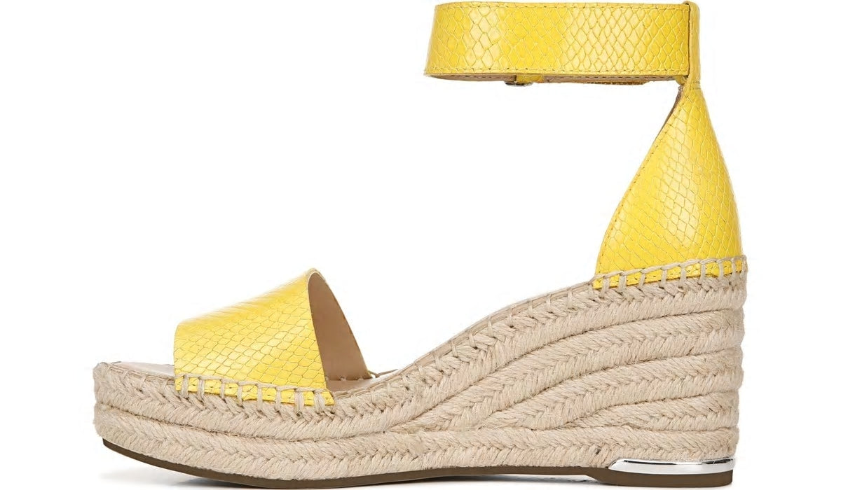 Franco Clemens 4 Espadrille Wedge Sandal - Yellow