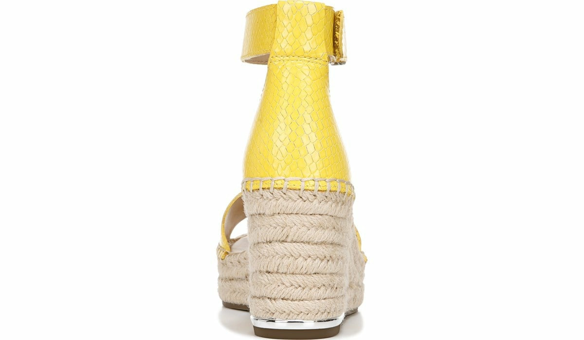 Franco Clemens 4 Espadrille Wedge Sandal - Yellow