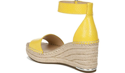 Franco Clemens 4 Espadrille Wedge Sandal - Yellow
