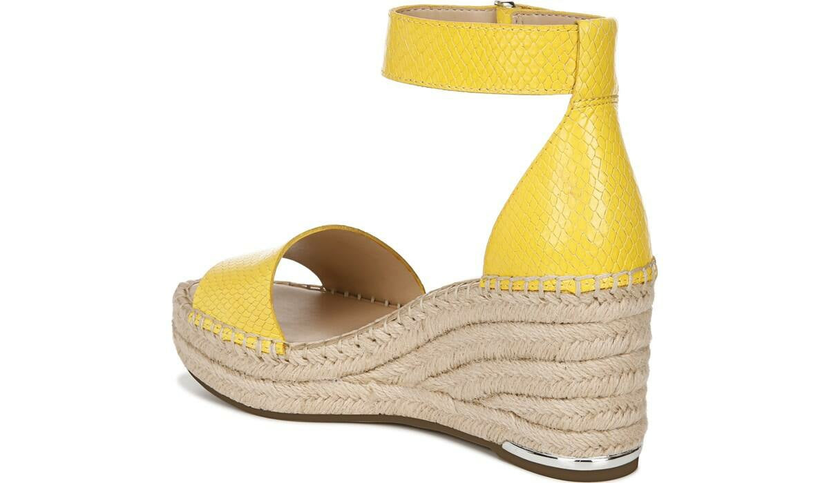 Franco Clemens 4 Espadrille Wedge Sandal - Yellow