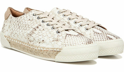 Franco Lessia 2 Lace Up Sneaker - Natural Snake Canvas