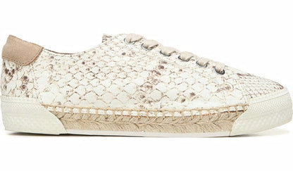 Franco Lessia 2 Lace Up Sneaker - Natural Snake Canvas