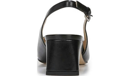 Franco Racer Slingback Pump - Black Leather
