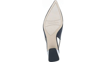 Franco Racer Slingback Pump - Midnight Patent Faux Leather