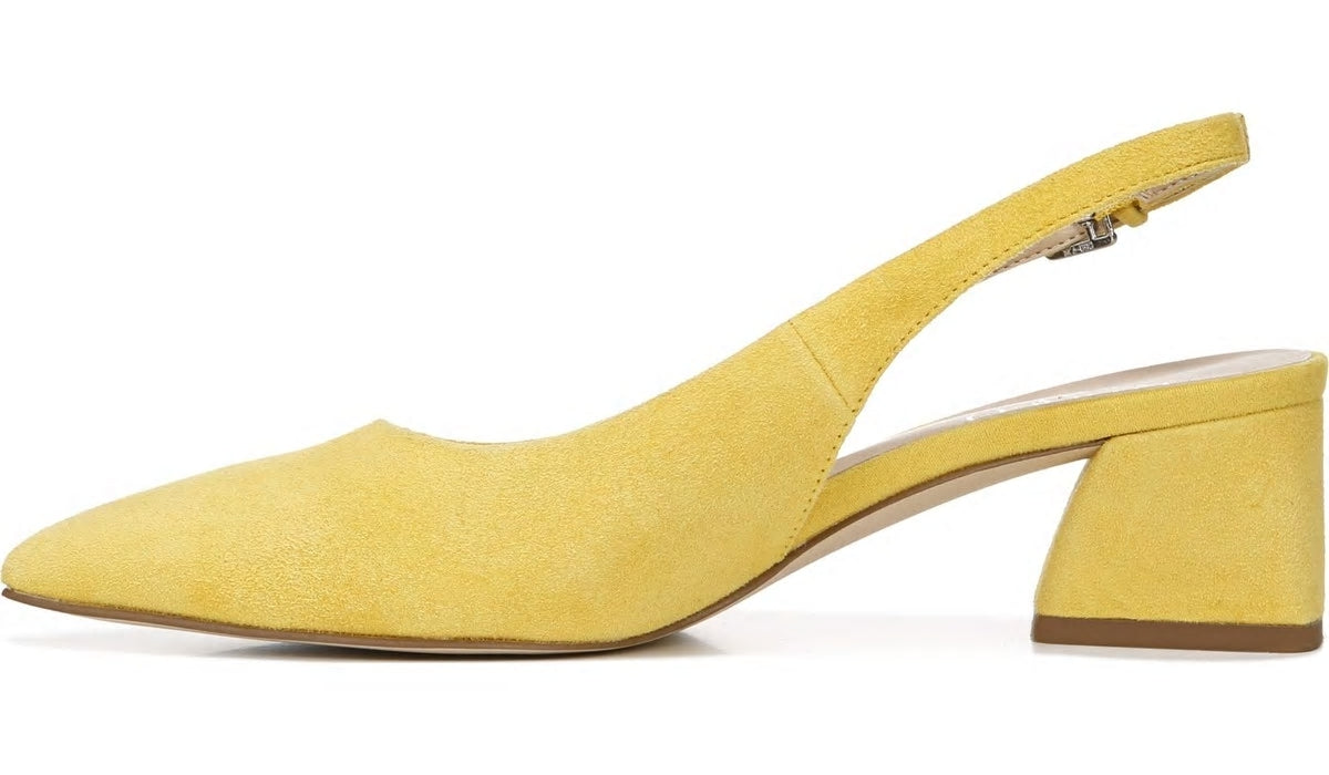 Franco Racer Slingback Pump - Yellow Suede