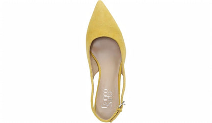 Franco Racer Slingback Pump - Yellow Suede