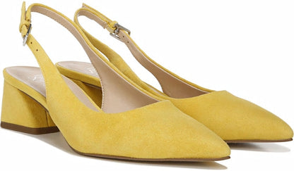 Franco Racer Slingback Pump - Yellow Suede