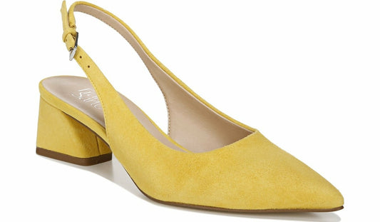 Franco Racer Slingback Pump - Yellow Suede