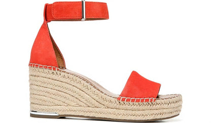 Franco Clemens Espadrille Wedge Sandal - Tangel Suede