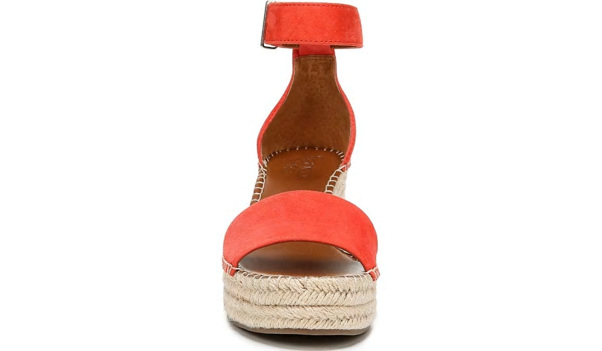 Franco Clemens Espadrille Wedge Sandal - Tangel Suede