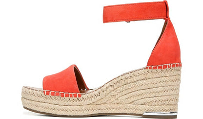 Franco Clemens Espadrille Wedge Sandal - Tangel Suede