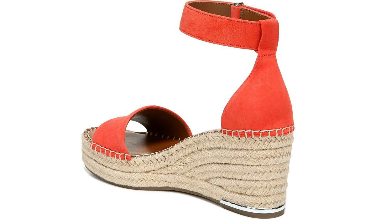 Franco Clemens Espadrille Wedge Sandal - Tangel Suede