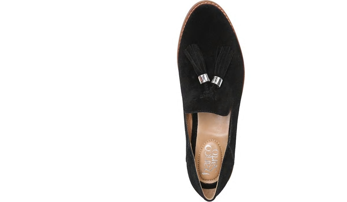 Franco Hadden Loafer - Black Suede