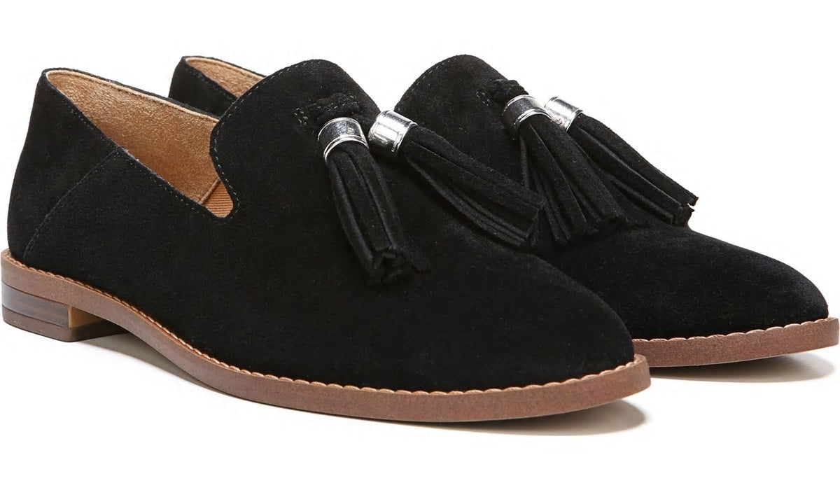 Franco Hadden Loafer - Black Suede