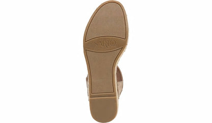 Sarto Oak Espadrille Sandal - Dark Sand Suede