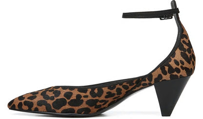 Sarto Coralie 2 Pump - Leopard Calf Hair