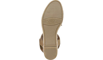 Sarto Oak Espadrille Sandal - Toasted Barley Suede