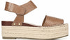 Saddle Snake Print Leather