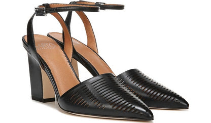 Sarto Starla Pump - Black Leather