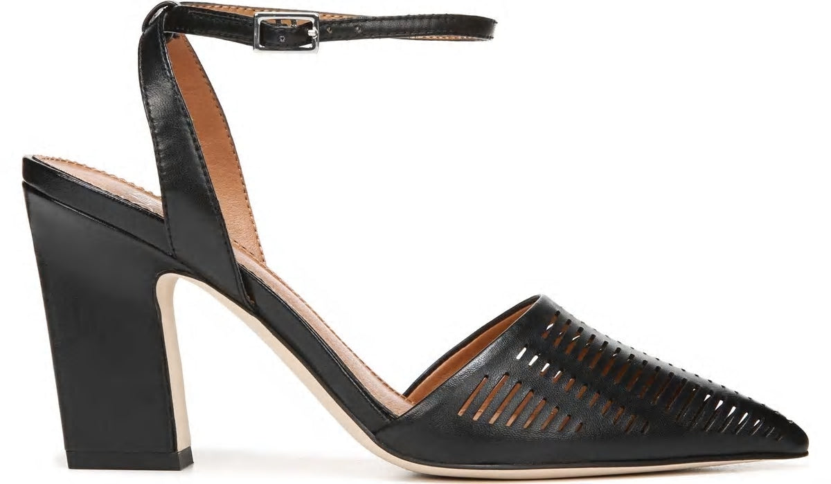 Sarto Starla Pump - Black Leather