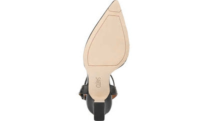 Sarto Starla Pump - Black Leather