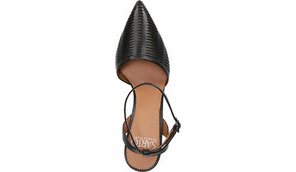 Sarto Starla Pump - Black Leather
