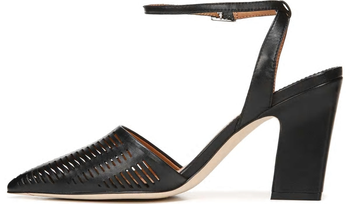 Sarto Starla Pump - Black Leather