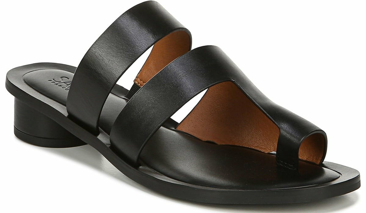 Sarto Trixie Sandal - Black Leather