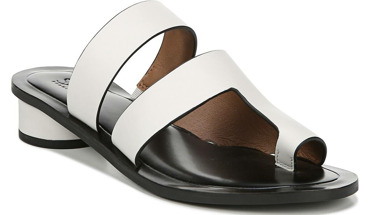 Sarto Trixie Sandal - Putty Croco Print Leather