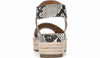 Natural Snake Print Leather