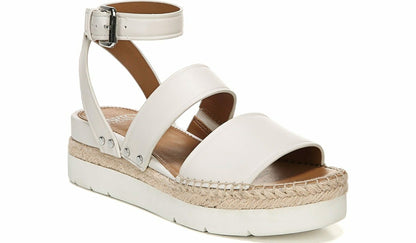 Sarto Calvin Wedge Sandal - Putty Leather