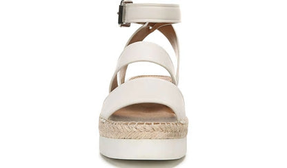 Sarto Calvin Wedge Sandal - Putty Leather