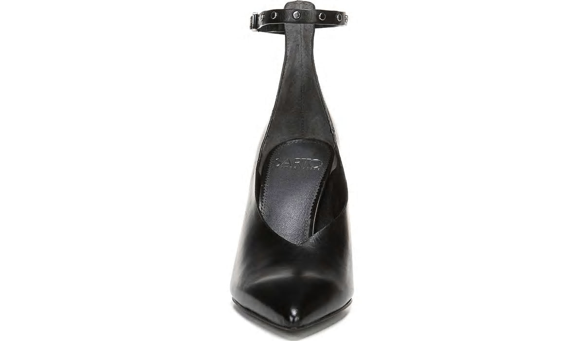 Sarto Sarah Pump - Black Leather