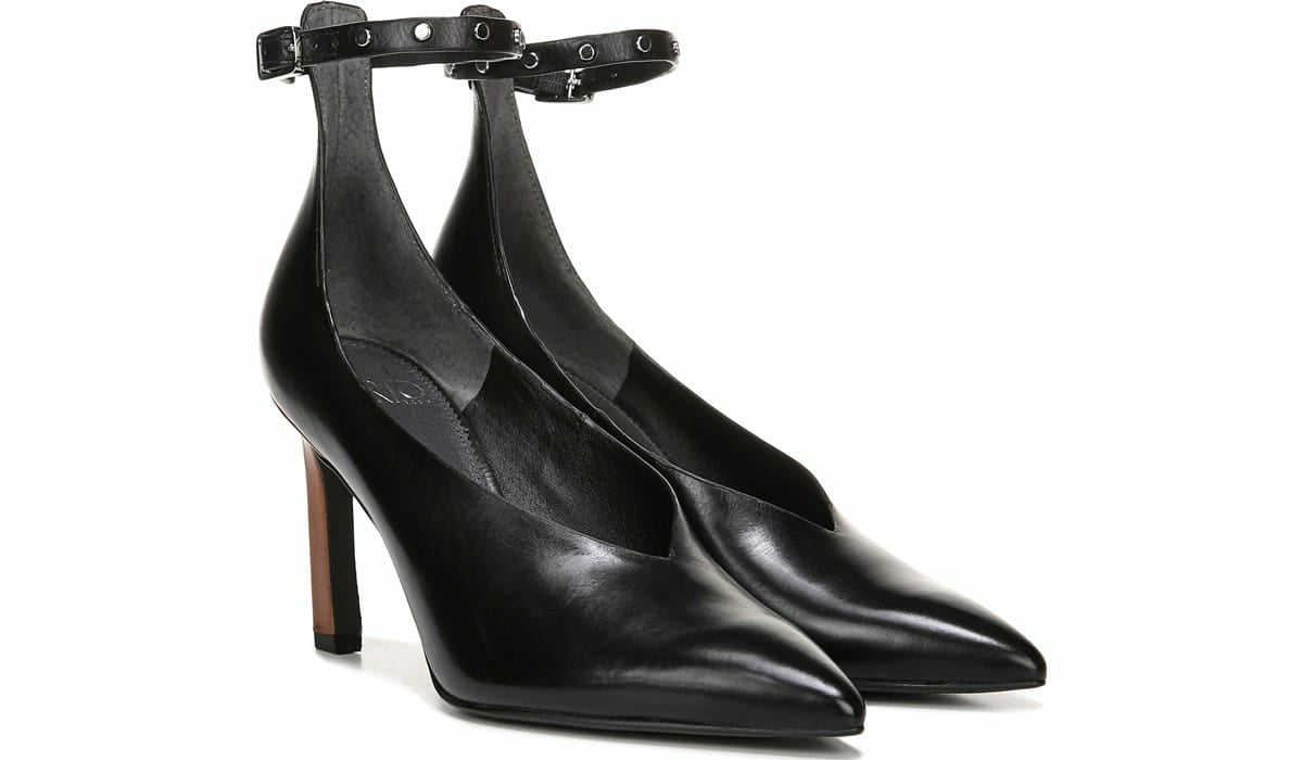Sarto Sarah Pump - Black Leather